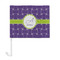 Waffle Weave Car Flag - Large - FRONT