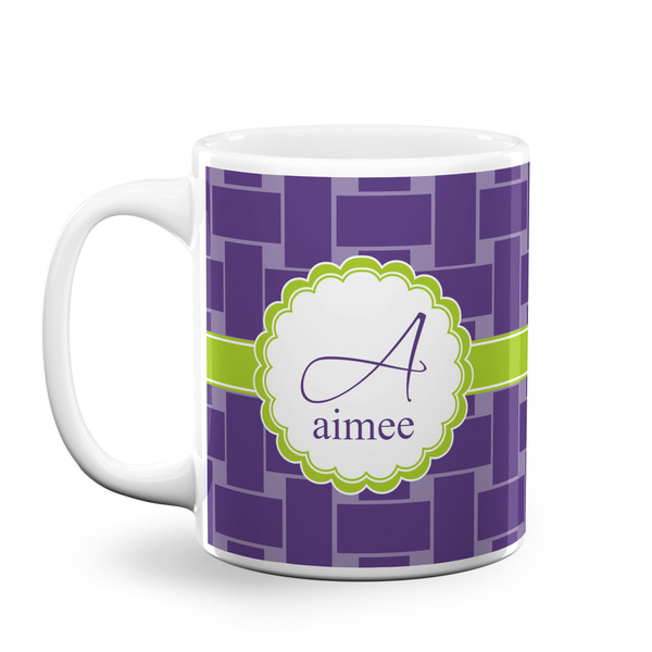 Custom Waffle Weave Coffee Mug (Personalized)