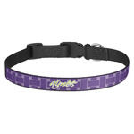 Waffle Weave Dog Collar (Personalized)