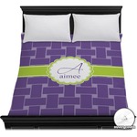 Waffle Weave Duvet Cover - Full / Queen (Personalized)