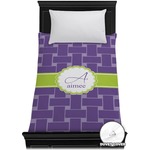 Waffle Weave Duvet Cover - Twin (Personalized)