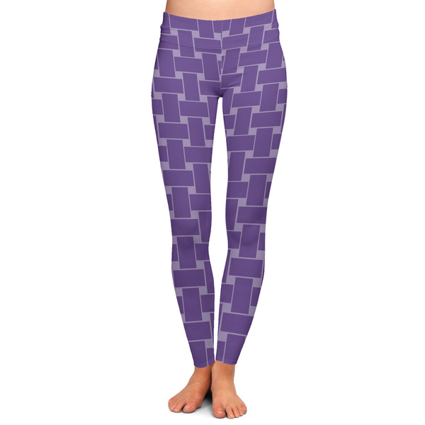 Custom Waffle Weave Ladies Leggings - Extra Large