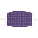 Waffle Weave Adult Cloth Face Mask - XLarge