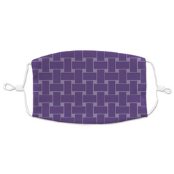 Waffle Weave Adult Cloth Face Mask - XLarge