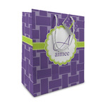 Waffle Weave Medium Gift Bag (Personalized)