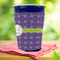 Waffle Weave Party Cup Sleeves - with bottom - Lifestyle