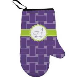 Waffle Weave Right Oven Mitt (Personalized)