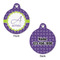 Waffle Weave Round Pet ID Tag - Large - Approval