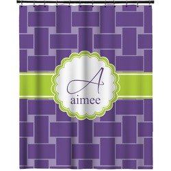 Waffle Weave Extra Long Shower Curtain - 70"x84" (Personalized)