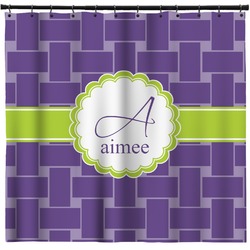 Waffle Weave Shower Curtain - Custom Size (Personalized)