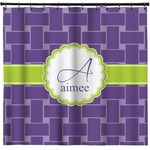 Waffle Weave Shower Curtain (Personalized)