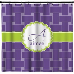 Waffle Weave Shower Curtain (Personalized)