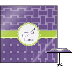 Waffle Weave Square Table Top - 24" (Personalized)