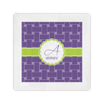 Waffle Weave Standard Cocktail Napkins (Personalized)