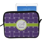 Waffle Weave Tablet Case / Sleeve - Large (Personalized)