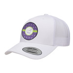 Waffle Weave Trucker Hat - White (Personalized)