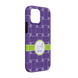 Waffle Weave iPhone Case - Rubber Lined - iPhone 13 Pro (Personalized)