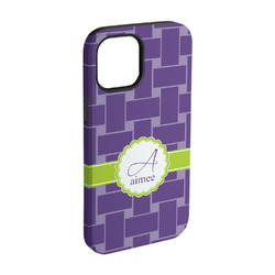 Waffle Weave iPhone Case - Rubber Lined - iPhone 15 Pro (Personalized)