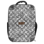 Diamond Plate Hard Shell Backpack (Personalized)