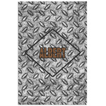 Diamond Plate Poster - Matte - 24x36 (Personalized)