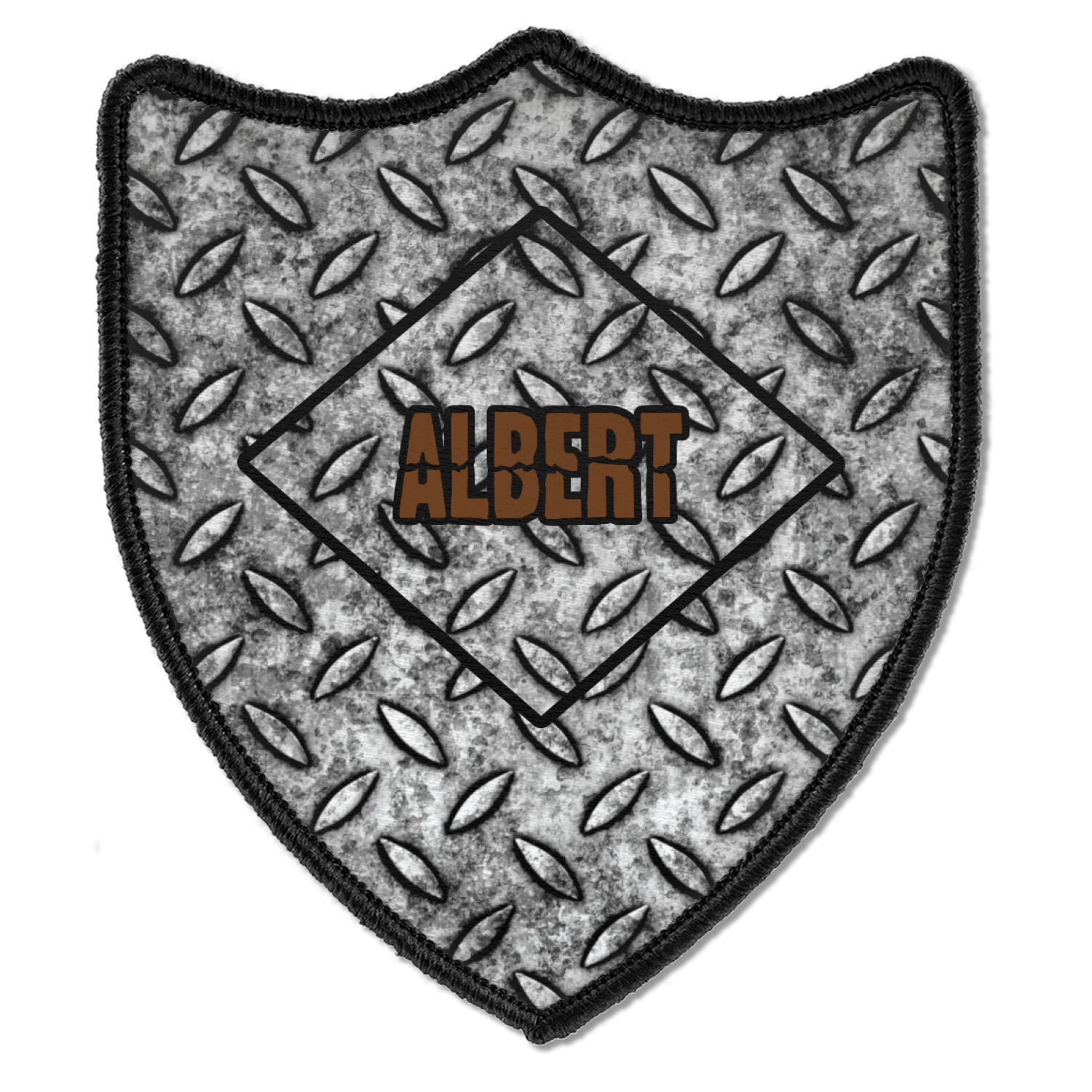 Metal Clothes Patches! Custom patch with metal plates for denim