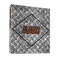 Diamond Plate 3 Ring Binders - Full Wrap - 1" - FRONT