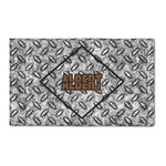 Diamond Plate 3' x 5' Patio Rug (Personalized)