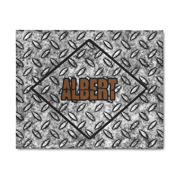 Custom Diamond Plate 8' x 10' Patio Rug (Personalized)