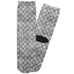 Diamond Plate Adult Crew Socks