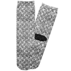 Diamond Plate Adult Crew Socks