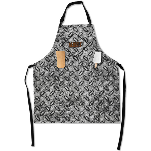 Custom Diamond Plate Apron With Pockets w/ Name or Text