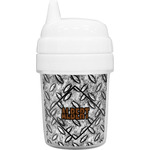 Diamond Plate Baby Sippy Cup (Personalized)