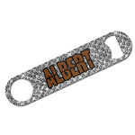 Diamond Plate Bar Bottle Opener w/ Name or Text