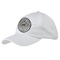 Diamond Plate Baseball Cap - White (Personalized)