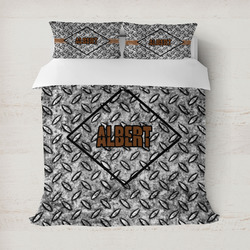 Diamond Plate Duvet Cover (Personalized)