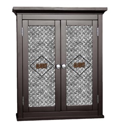 Diamond Plate Cabinet Decal - Small (Personalized)