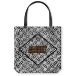 Diamond Plate Canvas Tote Bag (Personalized)