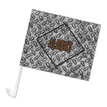 Diamond Plate Car Flag (Personalized)