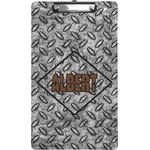 Diamond Plate Clipboard (Legal Size) (Personalized)