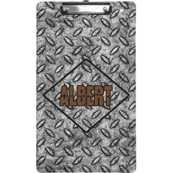 Diamond Plate Clipboard (Legal Size) (Personalized)