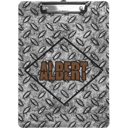 Diamond Plate Clipboard (Letter Size) (Personalized)