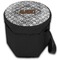 Diamond Plate Collapsible Personalized Cooler & Seat (Closed)