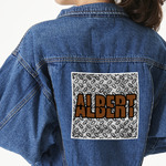 Diamond Plate Large Custom Shape Patch - 2XL (Personalized)