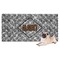 Diamond Plate Dog Towel (Personalized)