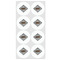 Diamond Plate Drink Topper - Medium - Set of 12