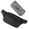 Diamond Plate Fanny Packs - FLAT (flap off)