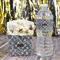 Diamond Plate French Fry Favor Box - w/ Water Bottle