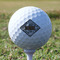 Diamond Plate Golf Ball - Branded - Tee