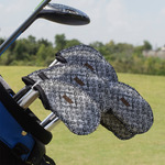 Diamond Plate Golf Club Iron Cover - Set of 9 (Personalized)