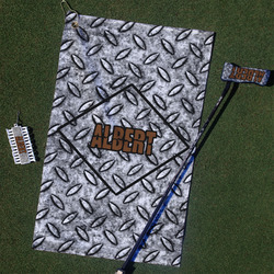 Diamond Plate Golf Towel Gift Set (Personalized)